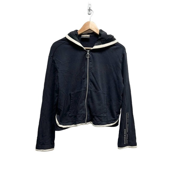 SCOTCH & SODA‎ Zip-Front Hoodies with Typography Women’s Size Medium - Picture 5 of 14